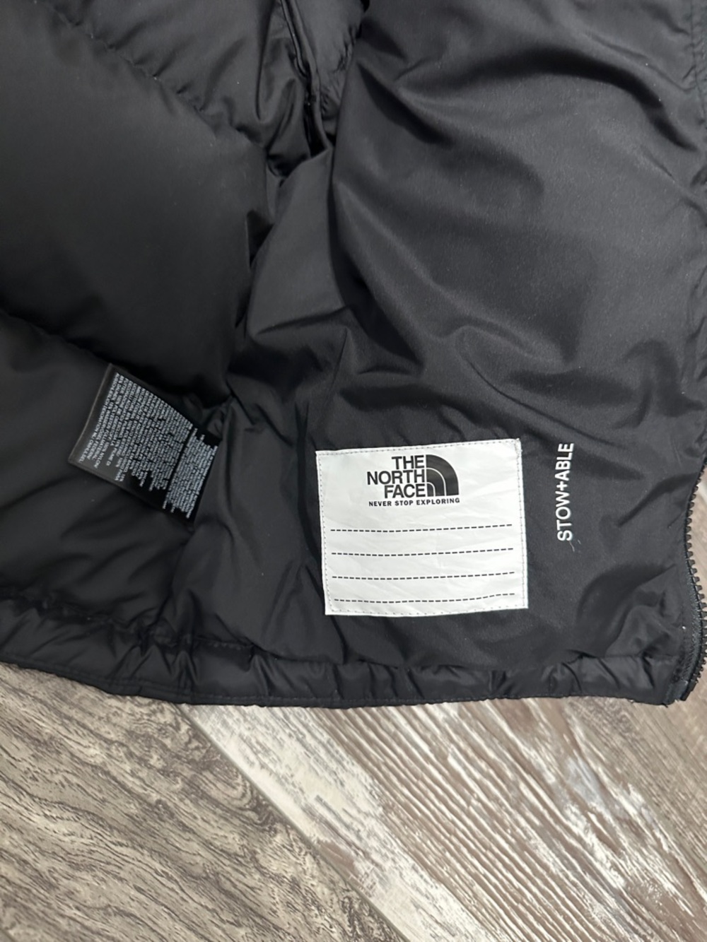 The North Face Nuptse Jacket-kids size 7/8 - Picture 5 of 5
